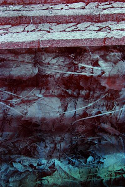 Mare Saare - Japan: Afterimage (2011, glass, digital, print, fired, laminated, 550 x 400 mm)