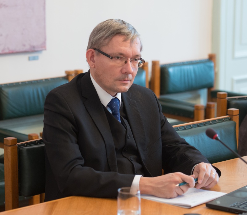 Mart Raudsaar (Riigikogu Toimetiste peatoimetaja). Foto: Erik Peinar