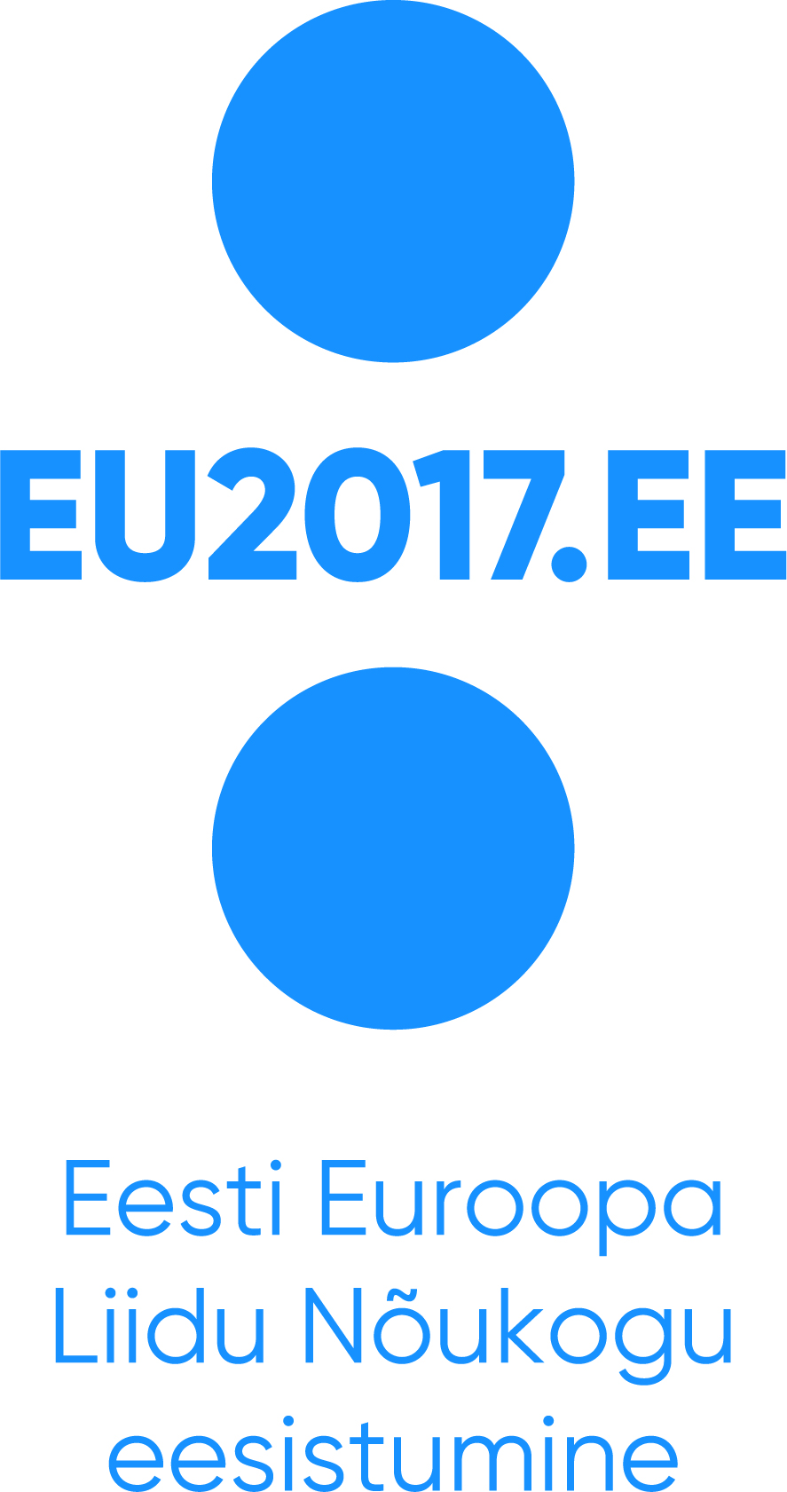 EU2017 logo sümboliseerib tasakaalu tehnoloogilise progressi ja ürglooduse vahel. Foto: Identity OÜ, Riigikantselei